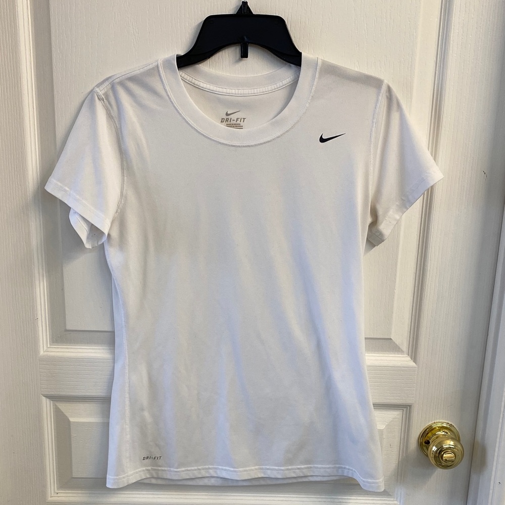 Nike Women's Short Sleeve White Tee